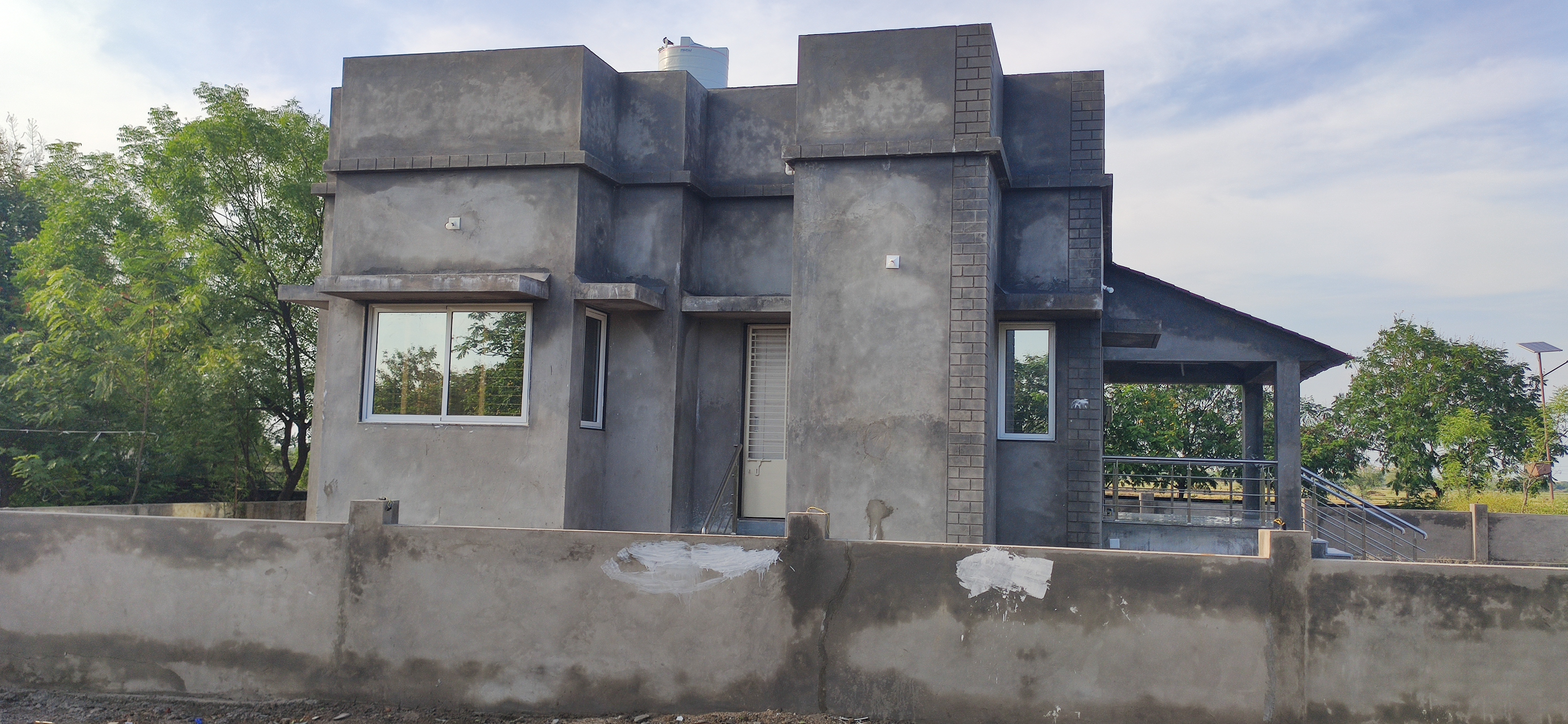 Private Bunglow of Mr.Kiran Desai Suramya Life Space at Sanand - Crystal build squre